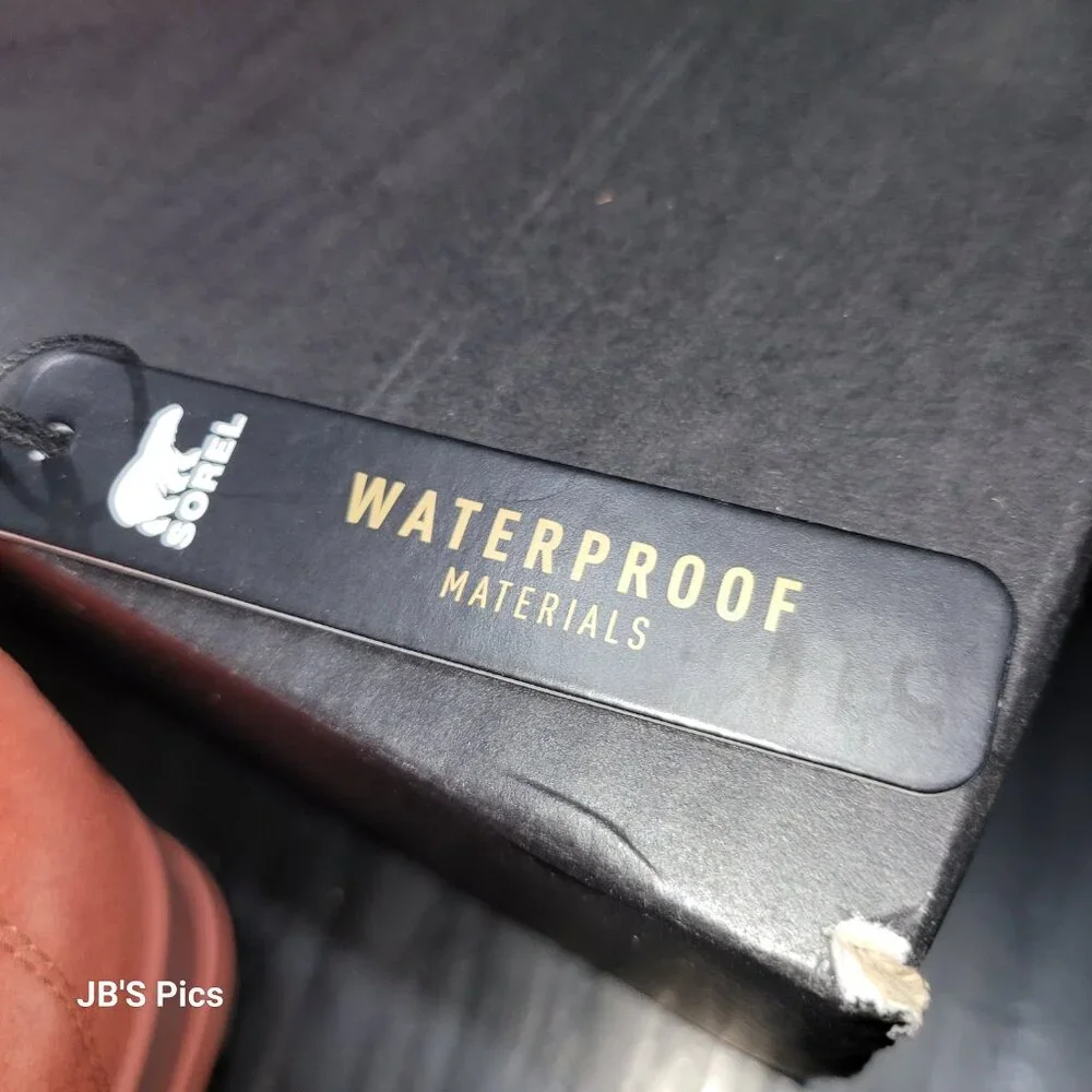 Sorel Evie Pull On Wedge Booties Warp Red Womens Waterproof Rain Boot BRAND NEW - Picture 5 of 15